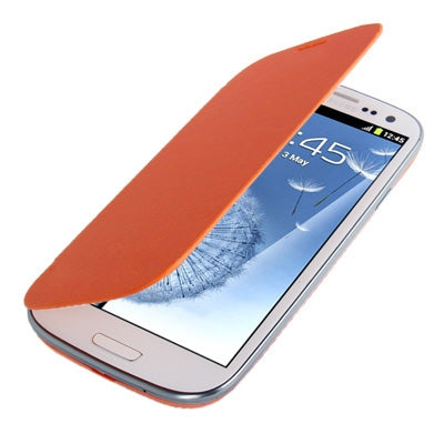 For Galaxy i939D Cloth Texture Style Flip Leather Case + Plastic  Battery Cover