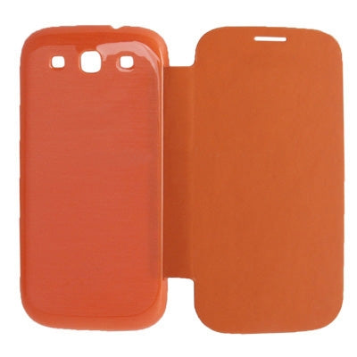 For Galaxy i939D Cloth Texture Style Flip Leather Case + Plastic  Battery Cover