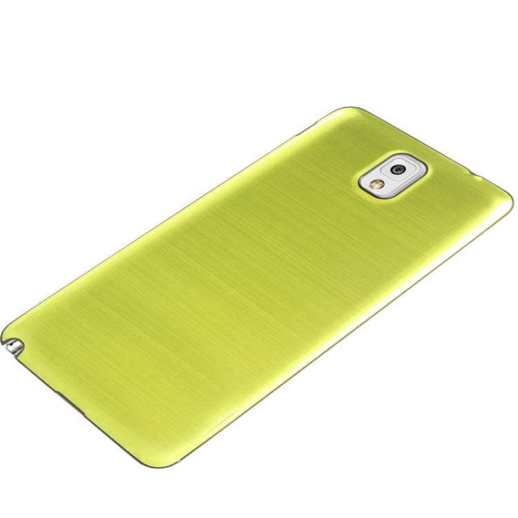 For Galaxy Note III / N9000 Full Metallic Brushed  Battery Cover with Black Frame