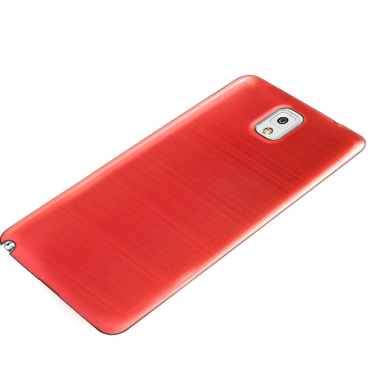 For Galaxy Note III / N9000 Full Metallic Brushed  Battery Cover with Black Frame