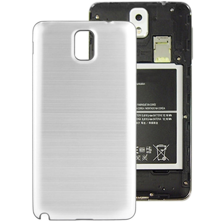 For Galaxy Note III / N9000 Full Metallic Brushed  Battery Cover with Black Frame