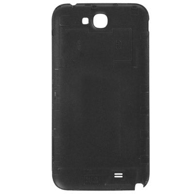 For Galaxy Note II / N7100 Fashion Pattern Style Paste Skin  Plastic Battery Cover (Brown)