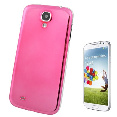 For Galaxy S IV / i9500 Electroplate Highlight Reflective Plastic Material  Battery Cover