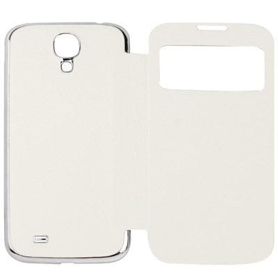 For Galaxy S IV / i9500 Litchi Texture Call Display Flip Leather Case with Sleep / Wake-up Function  Back Cover