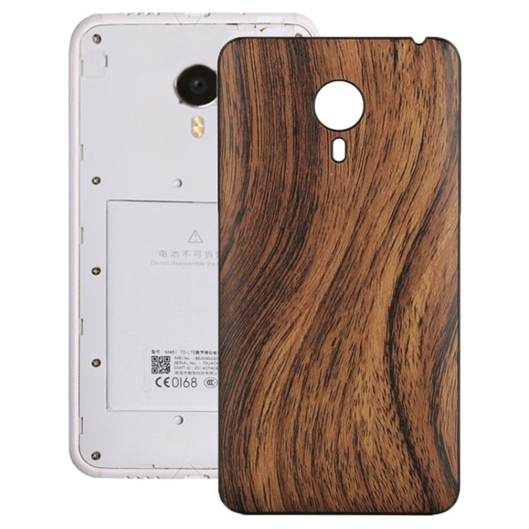 For Meizu MX 4 Wood Grain Back Cover