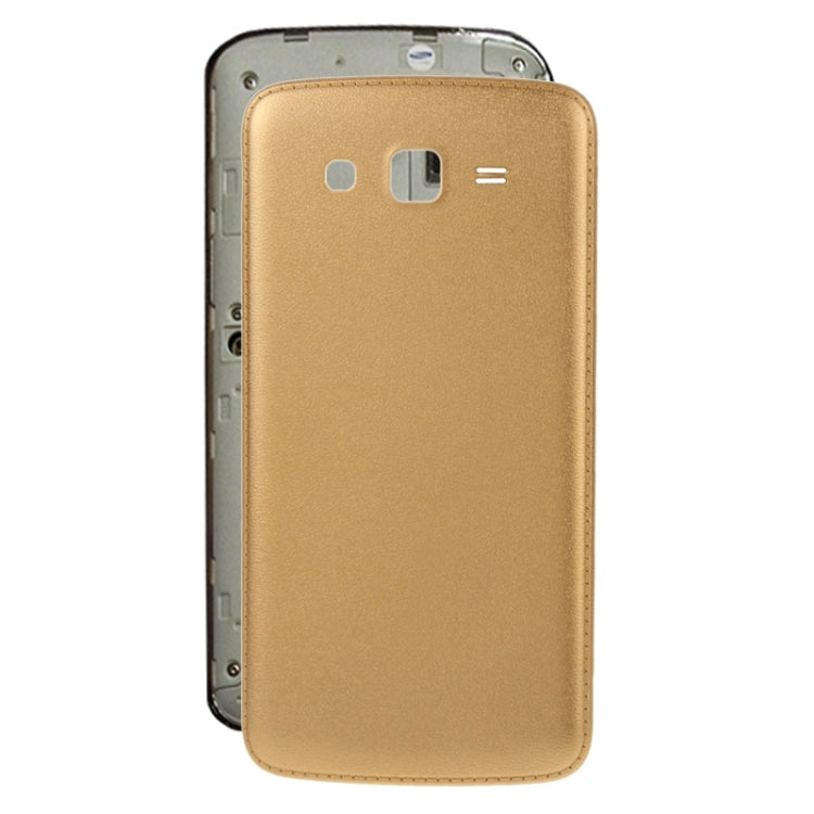 For Galaxy Grand 2 / G7106 Skin Texture Back Housing Cover  (Gold)