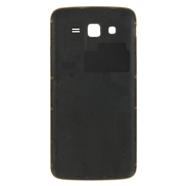 For Galaxy Grand 2 / G7106 Skin Texture Back Housing Cover  (Gold)