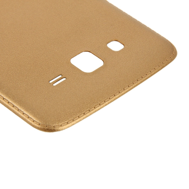 For Galaxy Grand 2 / G7106 Skin Texture Back Housing Cover  (Gold)