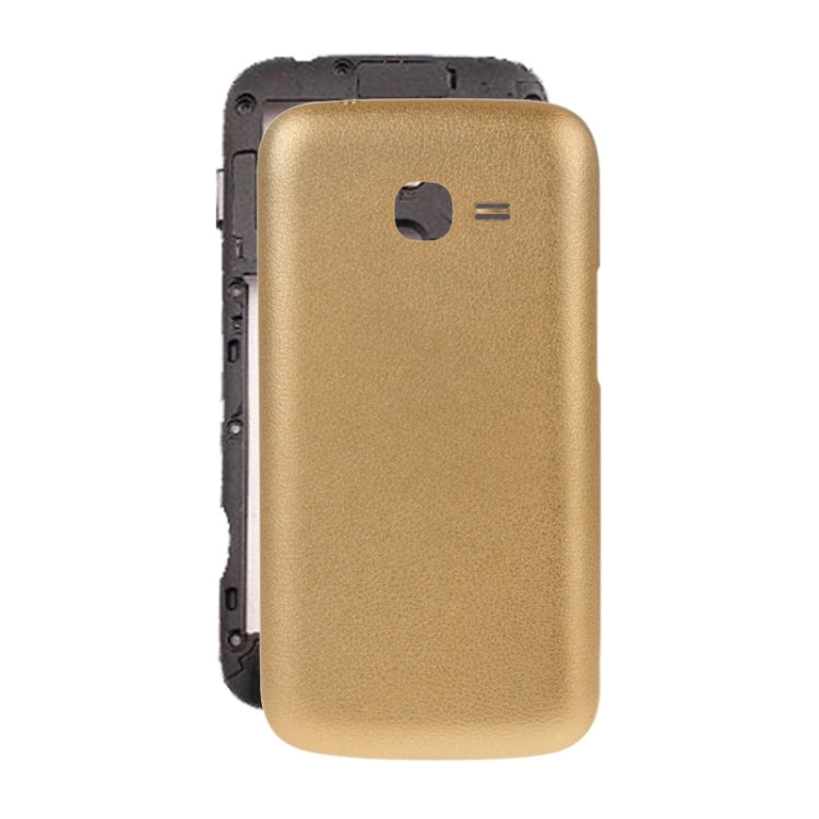 For Galaxy Ace 3 / S7272 Skin Texture Back Housing Cover