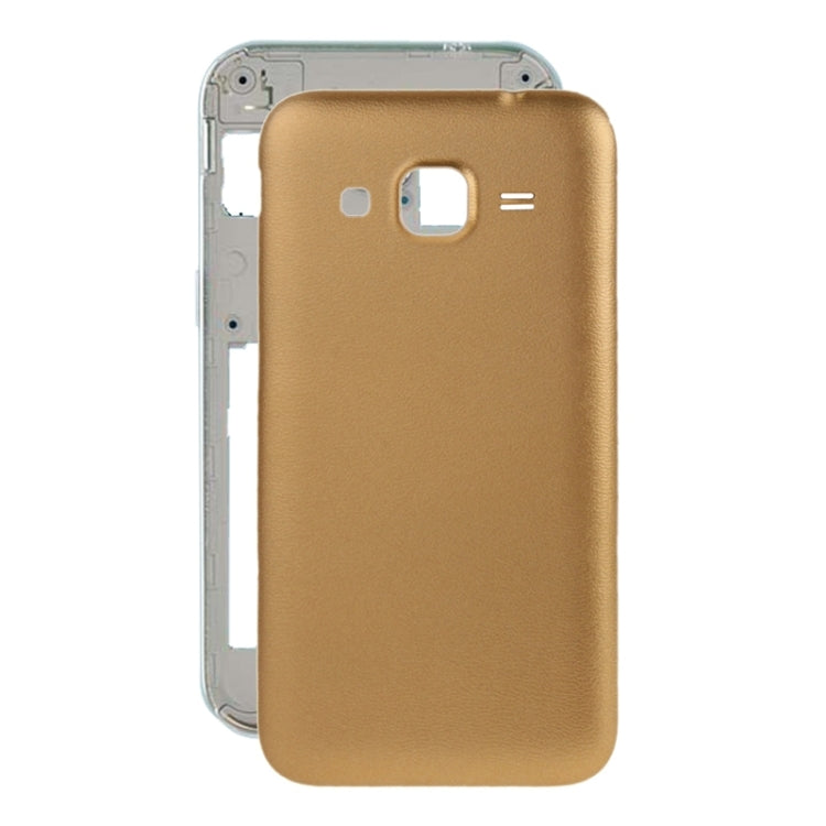 For Galaxy Core Prime / G360 Skin Texture Back Housing Cover  (Gold)