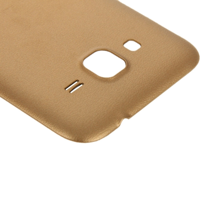 For Galaxy Core Prime / G360 Skin Texture Back Housing Cover  (Gold)