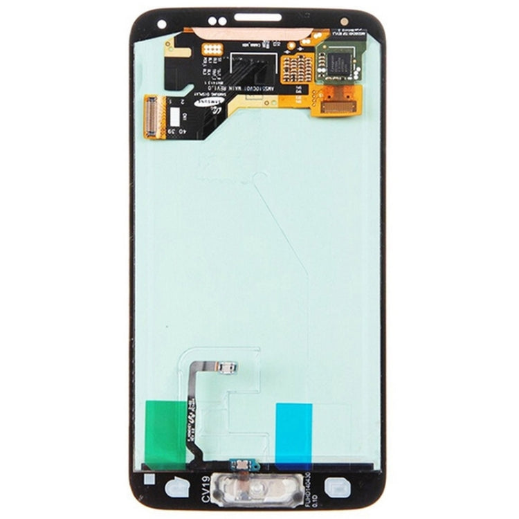 Original LCD Screen and Digitizer Full Assembly for Galaxy S5 / G9006V / G900F / G900A / G900I / G900M / G900V, G900T, G900W8, G900K, G900L, G900S(Gold)