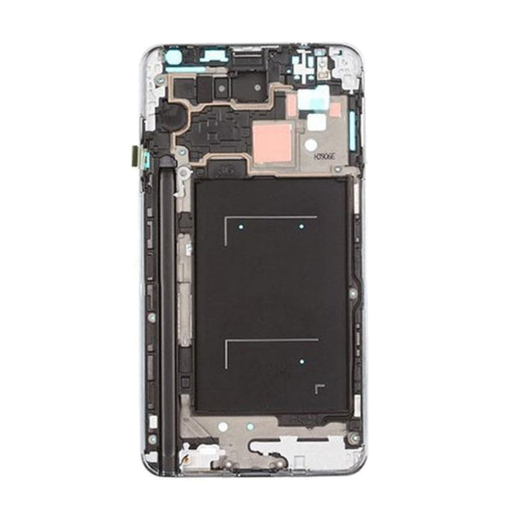 For Galaxy Note III / N9005 4G Version LCD Front Housing  (Silver)