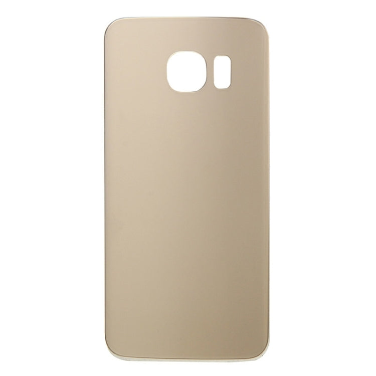 For Galaxy S6 Edge Original Battery Back Cover (Gold)