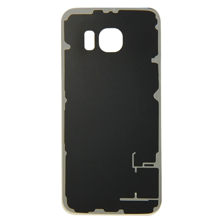 For Galaxy S6 Edge Original Battery Back Cover (Gold)