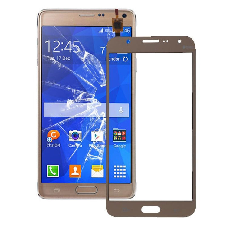 For Galaxy J7 / J700 Touch Panel (Gold)