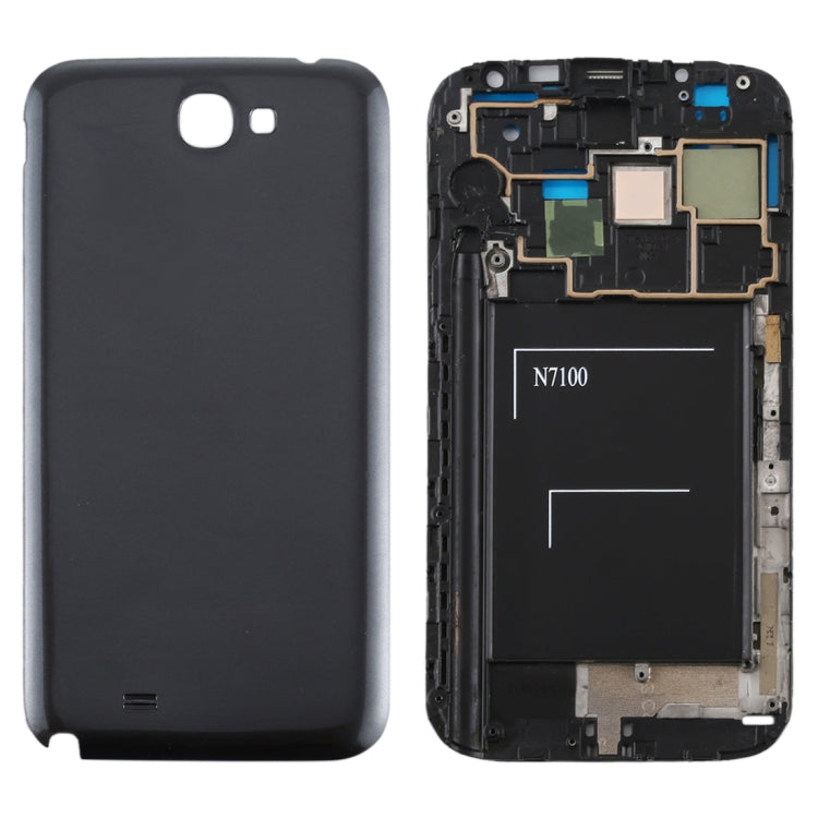 For Galaxy Note II / N7100 High Qualiay Full Housing  Chassis (LCD Frame Bezel + Back Cover)