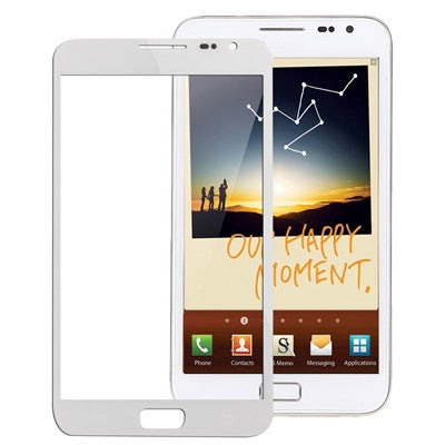 For Galaxy Note / i9220 Original Front Screen Outer Glass Lens (White)