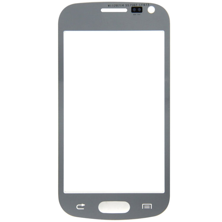 For Galaxy S Duos / S7562 Original Front Screen Outer Glass Lens (White)