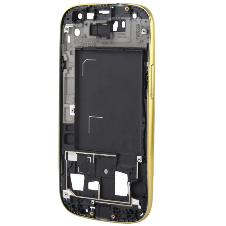 For Galaxy SIII / i9300 Full Housing High Quality Plating  Chassis (Outer Screen Glass Digitizer Cover + Middle Frame Chassis Bezel +  Battery Cover)