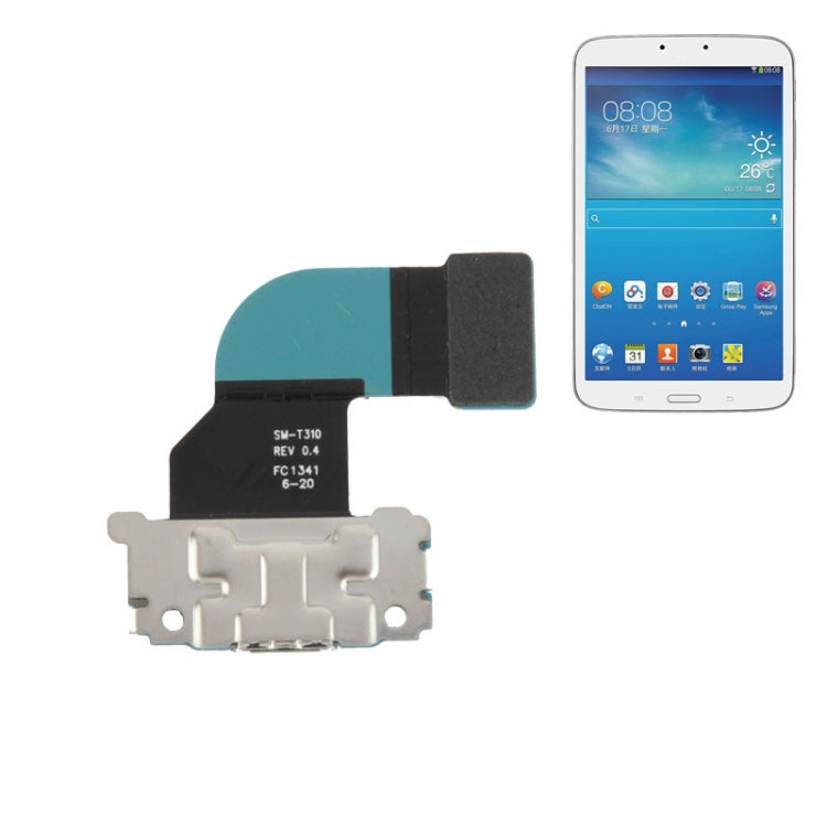 For Galaxy T310 Dock Plug Flex Cable