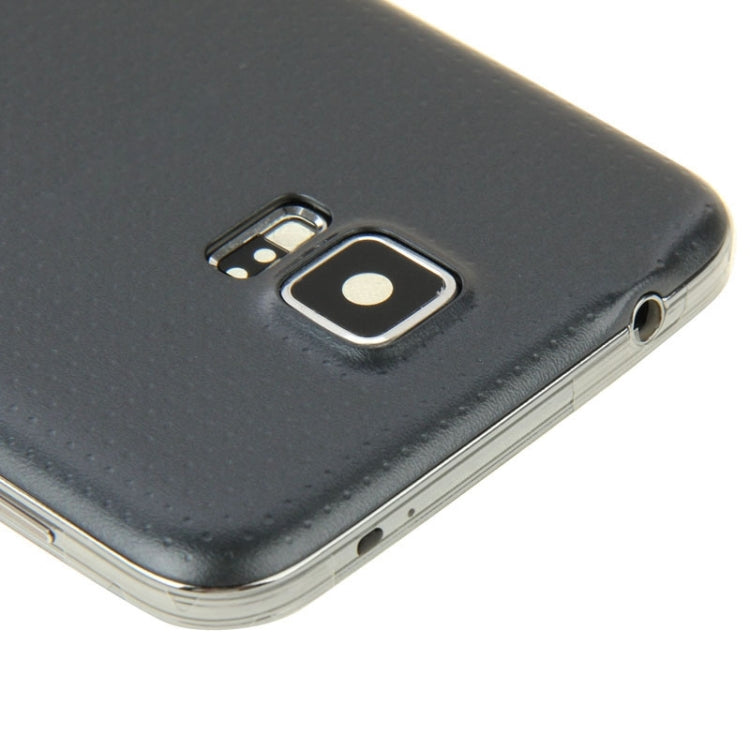 For Galaxy S5 / G9008V Full Housing Faceplate Cover  (Black)