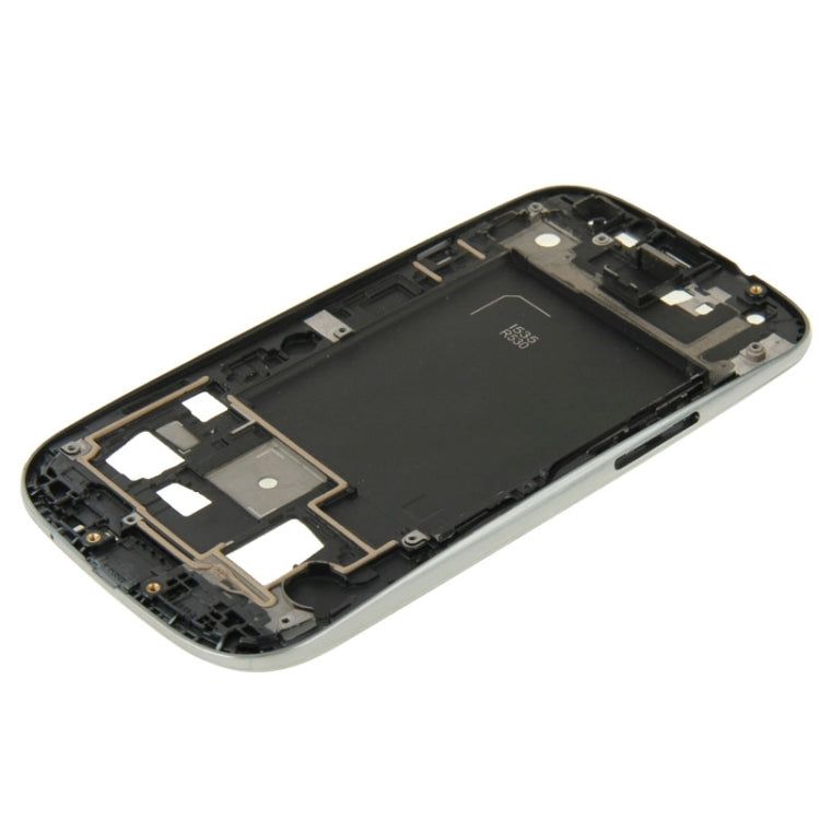 For Galaxy SIII CDMA / i535 / R530 Full Housing LCD Frame Bezel Plate  + Back Cover (White)