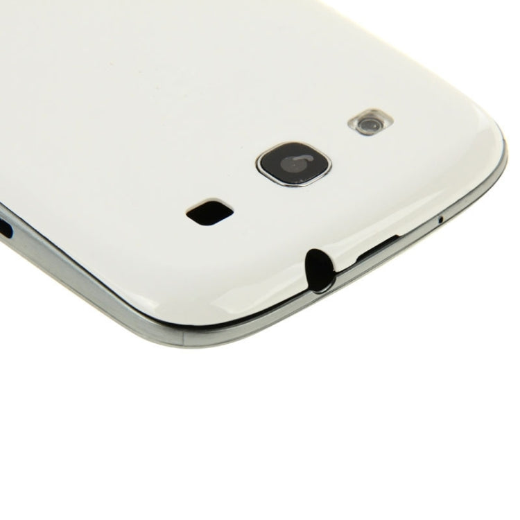 For Galaxy SIII CDMA / i535 / R530 Full Housing LCD Frame Bezel Plate  + Back Cover (White)