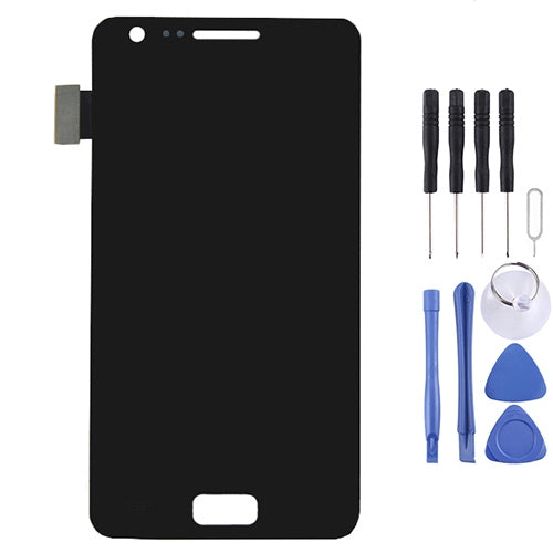 Original Super AMOLED LCD Screen for Galaxy R i9103 with Digitizer Full Assembly (Black)