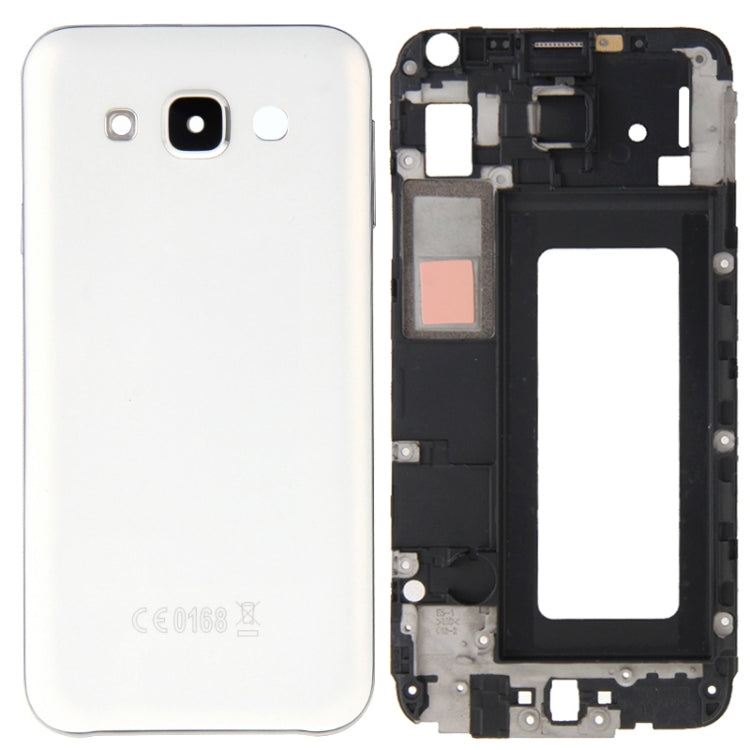 For Galaxy E5 / E500 Full Housing Cover (Front Housing LCD Frame Bezel Plate + Rear Housing Battery Back Cover )