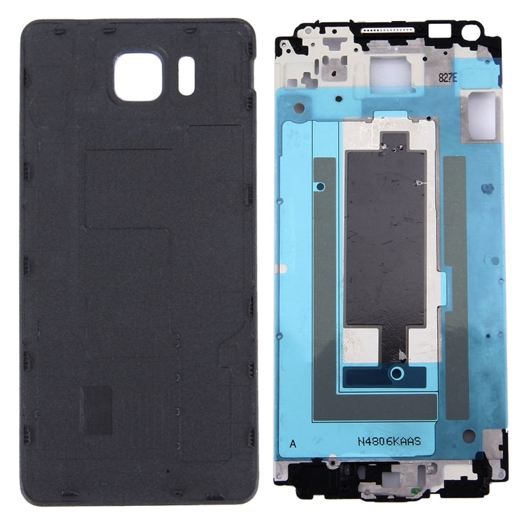 For Galaxy Alpha / G850 Full Housing Cover (Front Housing LCD Frame Bezel Plate + Battery Back Cover )