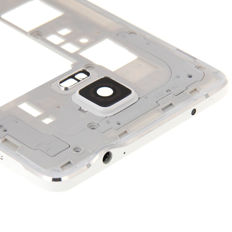 For Galaxy Note 4 / N910F Middle Frame Bezel Back Plate Housing Camera Lens Panel