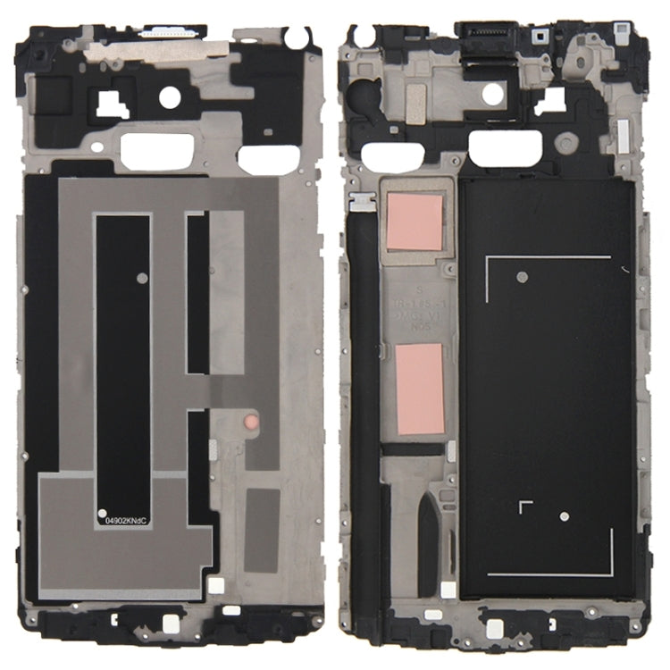 For Galaxy Note 4 / N910F Front Housing LCD Frame Bezel Plate