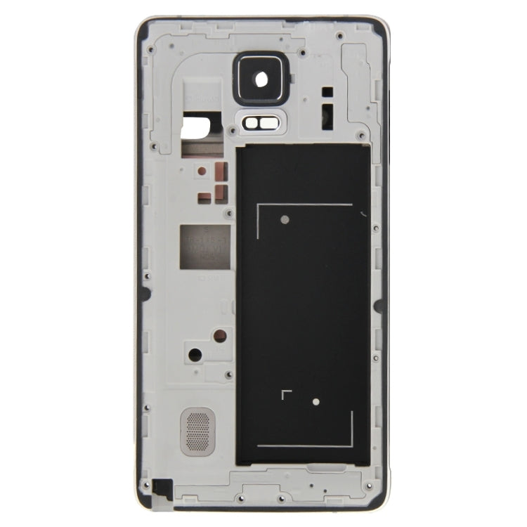 For Galaxy Note 4 / N910F Full Housing Cover (Front Housing LCD Frame Bezel Plate + Middle Frame Bezel Back Plate Housing Camera Lens Panel )