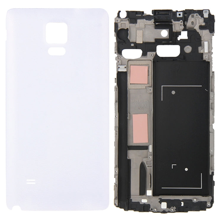 For Galaxy Note 4 / N910F Full Housing Cover (Front Housing LCD Frame Bezel Plate + Battery Back Cover )