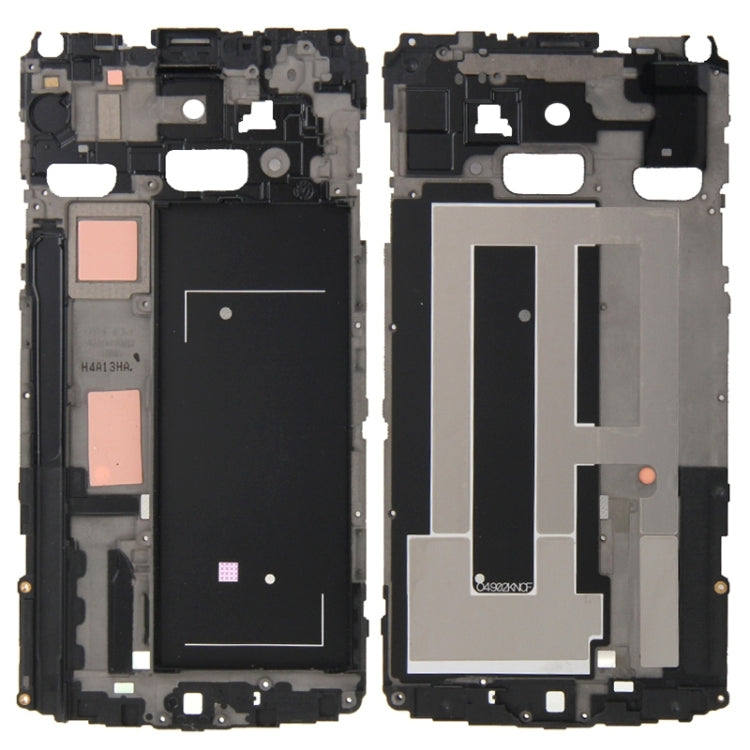 For Galaxy Note 4 / N910V Front Housing LCD Frame Bezel Plate