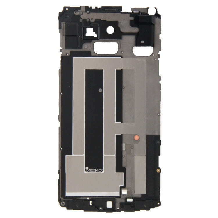 For Galaxy Note 4 / N910V Front Housing LCD Frame Bezel Plate