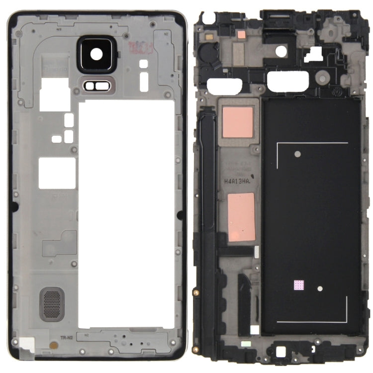 For Galaxy Note 4 / N910V Full Housing Cover (Front Housing LCD Frame Bezel Plate + Middle Frame Bezel Back Plate Housing Camera Lens Panel )