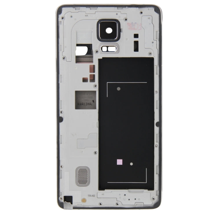 For Galaxy Note 4 / N910V Full Housing Cover (Front Housing LCD Frame Bezel Plate + Middle Frame Bezel Back Plate Housing Camera Lens Panel )