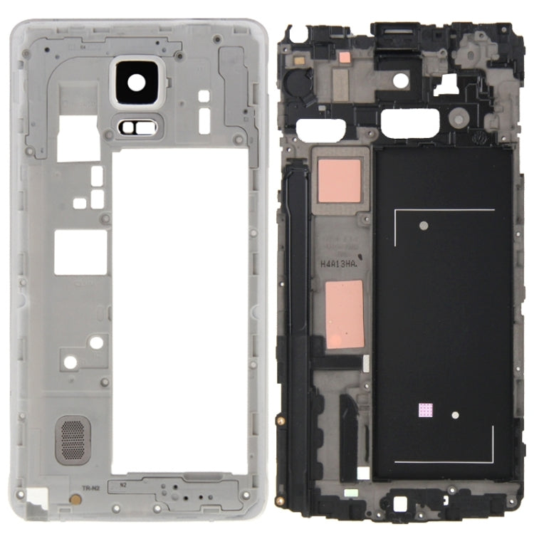 For Galaxy Note 4 / N910V Full Housing Cover (Front Housing LCD Frame Bezel Plate + Middle Frame Bezel Back Plate Housing Camera Lens Panel )