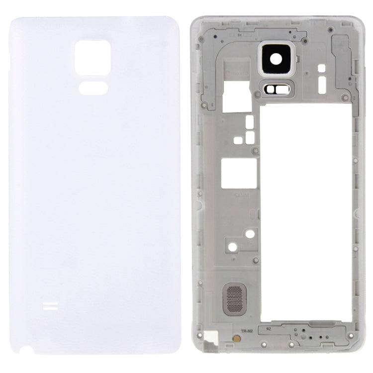 For Galaxy Note 4 / N910V Full Housing Cover (Middle Frame Bezel Back Plate Housing Camera Lens Panel + Battery Back Cover )