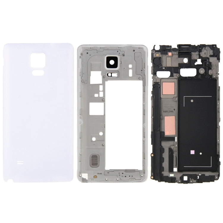 For Galaxy Note 4 / N910V Full Housing Cover (Front Housing LCD Frame Bezel Plate + Middle Frame Bezel Back Plate Housing Camera Lens Panel + Battery Back Cover )