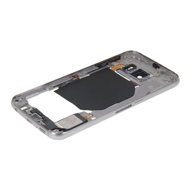 For Galaxy S6 / G920F Back Plate Housing Camera Lens Panel  with Side Keys and Speaker Ringer Buzzer