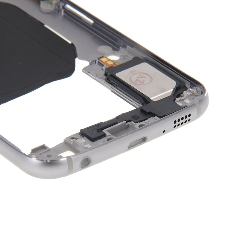 For Galaxy S6 / G920F Back Plate Housing Camera Lens Panel  with Side Keys and Speaker Ringer Buzzer