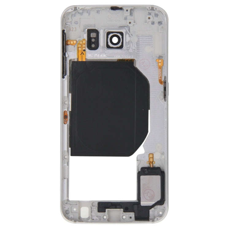 For Galaxy S6 / G920F Back Plate Housing Camera Lens Panel  with Side Keys and Speaker Ringer Buzzer