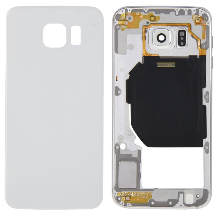 For Galaxy S6 / G920F Full Housing Cover (Back Plate Housing Camera Lens Panel + Battery Back Cover )