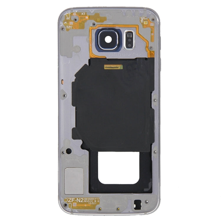 For Galaxy S6 / G920F Full Housing Cover (Front Housing LCD Frame Bezel Plate + Back Plate Housing Camera Lens Panel )