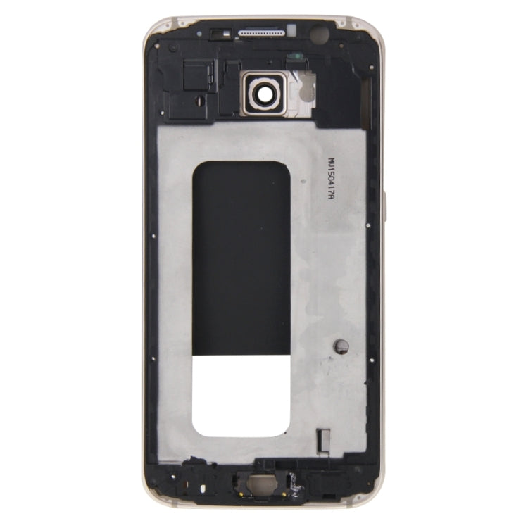 For Galaxy S6 / G920F Full Housing Cover (Front Housing LCD Frame Bezel Plate + Back Plate Housing Camera Lens Panel )