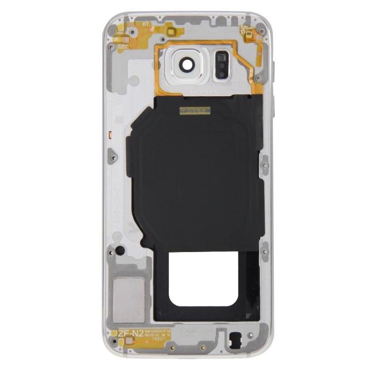 For Galaxy S6 / G920F Full Housing Cover (Front Housing LCD Frame Bezel Plate + Back Plate Housing Camera Lens Panel )