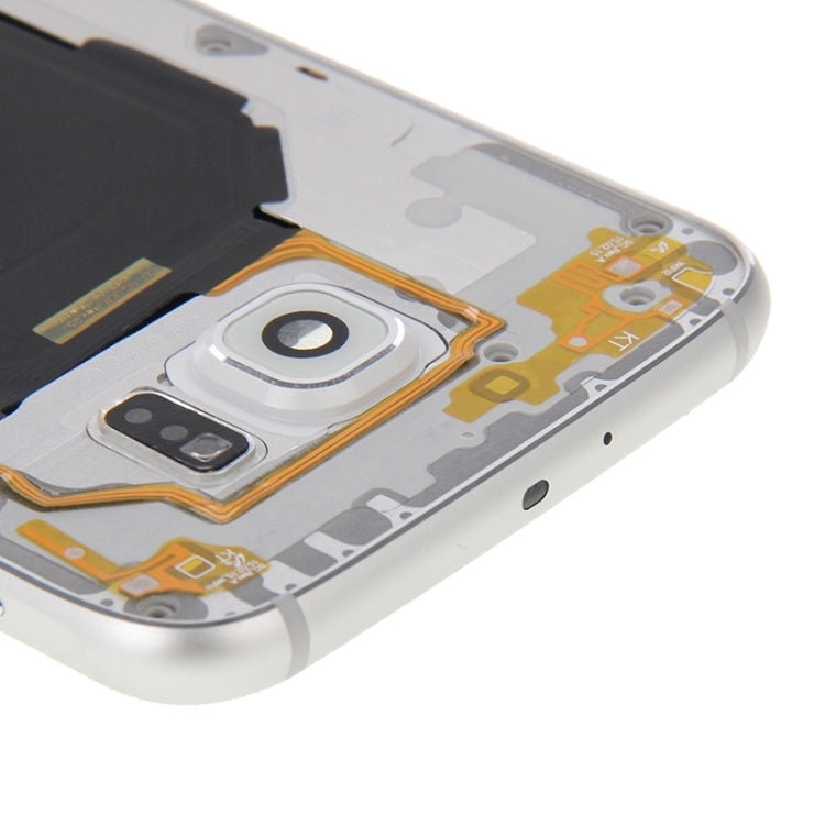 For Galaxy S6 / G920F Full Housing Cover (Front Housing LCD Frame Bezel Plate + Back Plate Housing Camera Lens Panel )